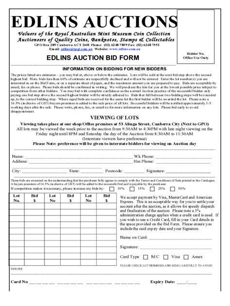 EDLINS AUCTIONS.